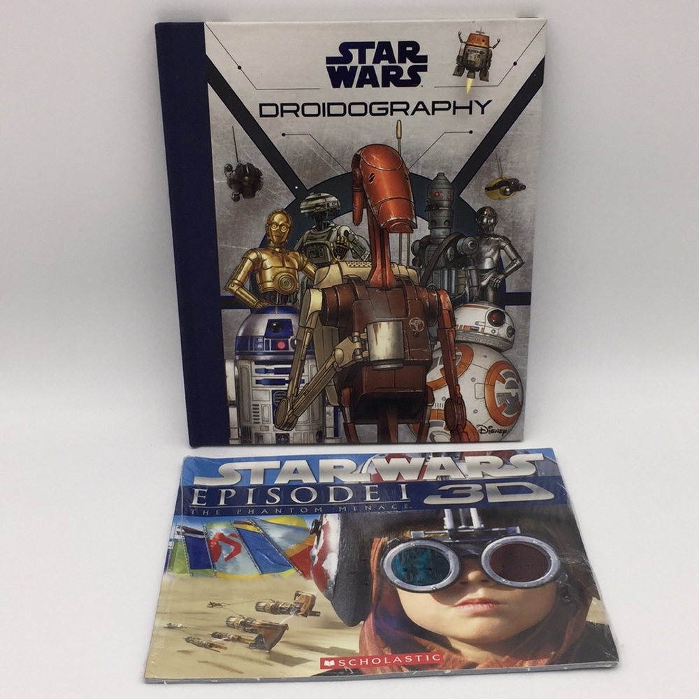 Star Wars Droidography & Star Wars 3D Picture Books New